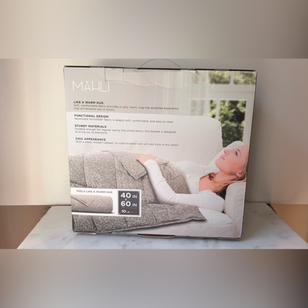 Weighted Throw Blanket - Cozy Microfiber 40x60